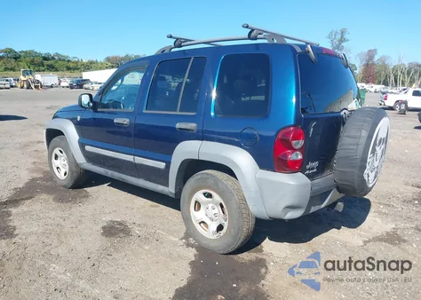 2005 Jeep Liberty Sport from USA, damaged, VIN 1J4GL48K25W582166